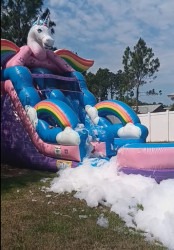 Screenshot202025 05 2520213540 1748223352 AL's 16' Unicorn Glitter Wet Slide