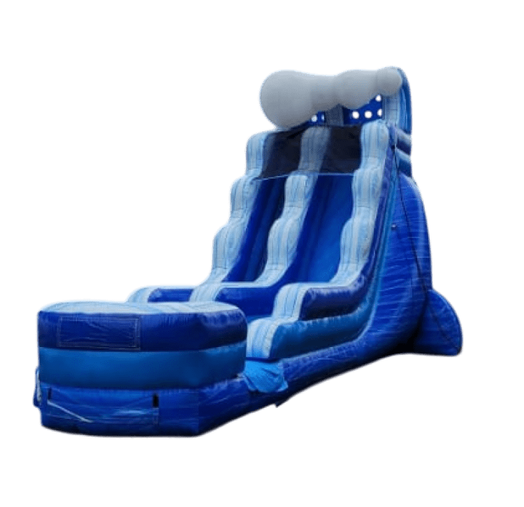 AL's 18' Blue Wave With Splash Pad
